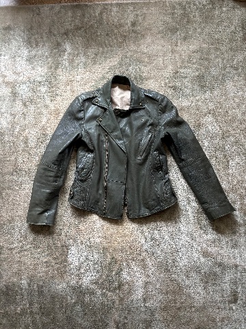 Leður jakki frá Zadig & Voltaire